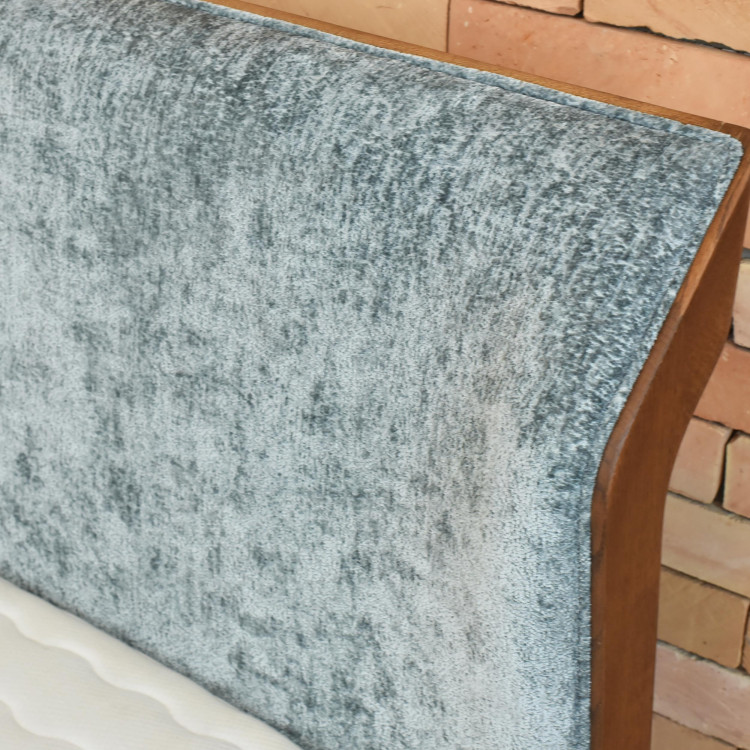 Retro ágy támlával - zöld, 180 x 200 cm  - 13