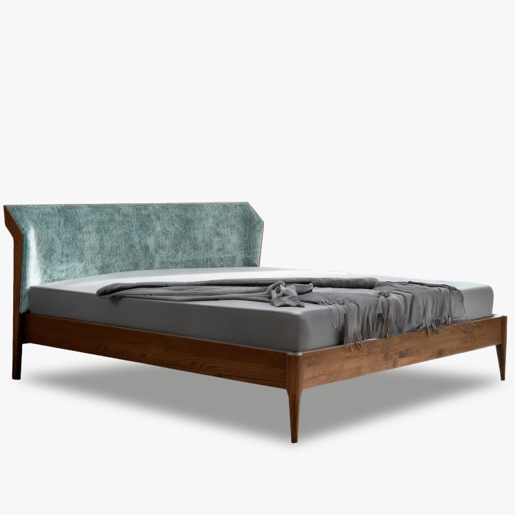 Retro ágy támlával - zöld, 180 x 200 cm  - 15