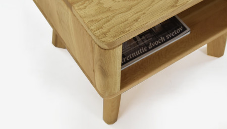 Tölgyfa Marina éjjeli szekrény  - 4