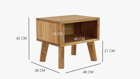 Postel z tömör fából - szürke szövet fejvég Marina 160 x 200 cm  - 14