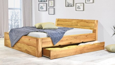 Masszív ágy tárolóhellyel, Julia 160 x 200 cm  - 1