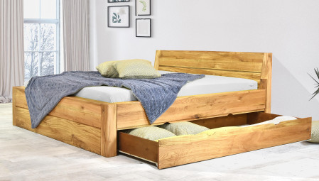 Masszív ágy tárolóhellyel, Julia 160 x 200 cm  - 7