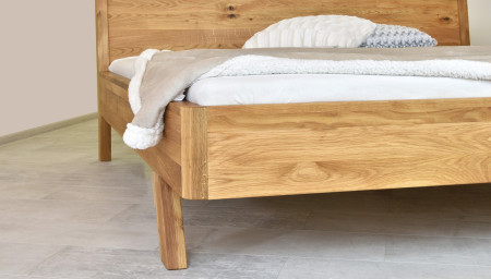 Tömör tölgy ágy, marina 180 x 200 cm  - 7