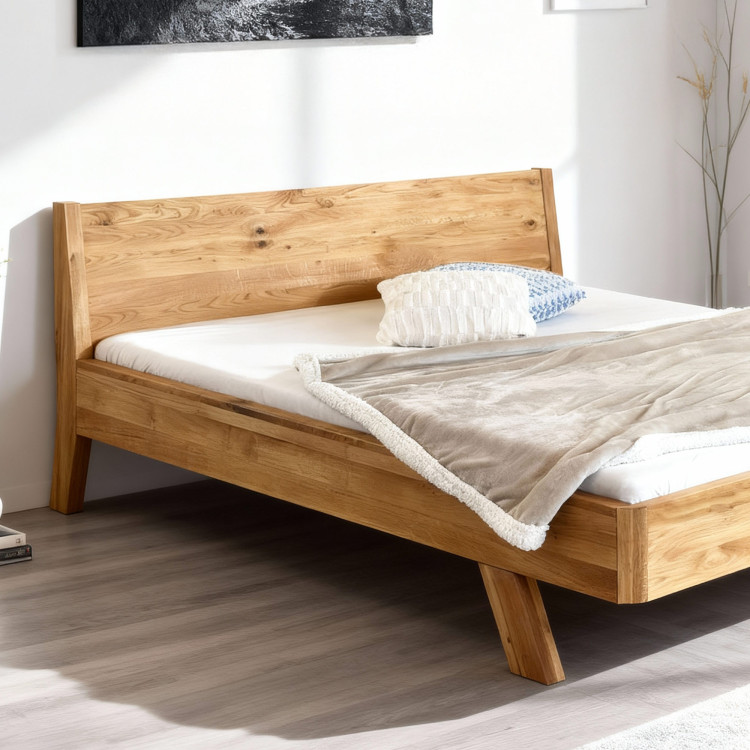 Tömör tölgy ágy, marina 180 x 200 cm  - 15