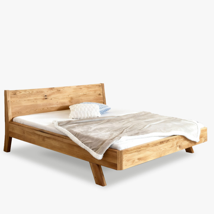 Tömör tölgy ágy, marina 180 x 200 cm  - 17