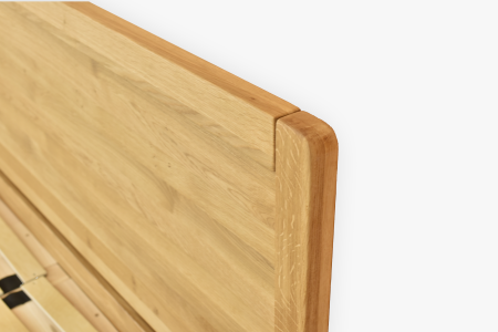 Franciaágy tölgyfa lábakkal, Praha modell  - 4