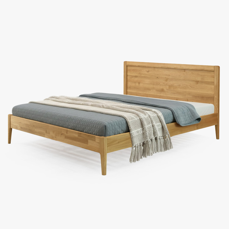 Franciaágy tölgyfa lábakkal, Praha modell  - 7