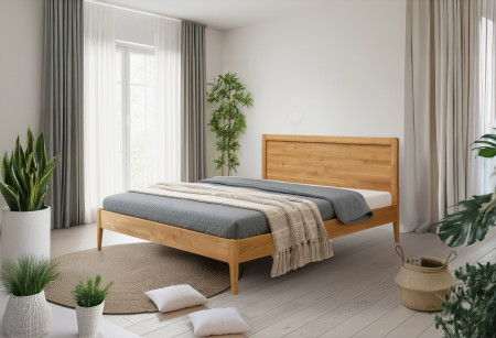 Franciaágy tölgyfa lábakkal, Praha modell  - 10