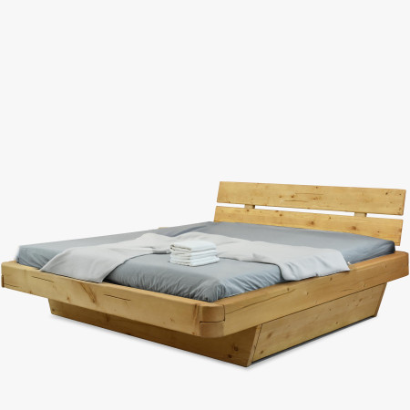 Őszinte fenyőből készült masszív ágy 180 cm  - 9