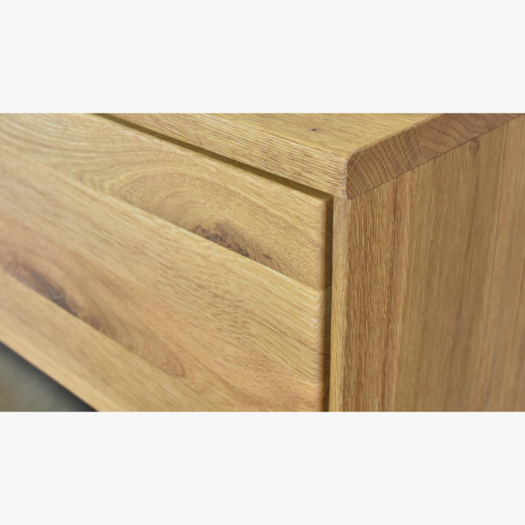 Nagy komód a hálószobába - Loft stílusú tömörfa, Lagos 49  - 8