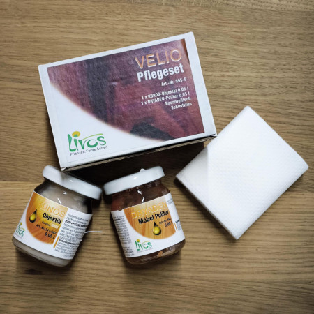 Livos szett - olajozott bútorok ápolása - Égett tölgy  - 1