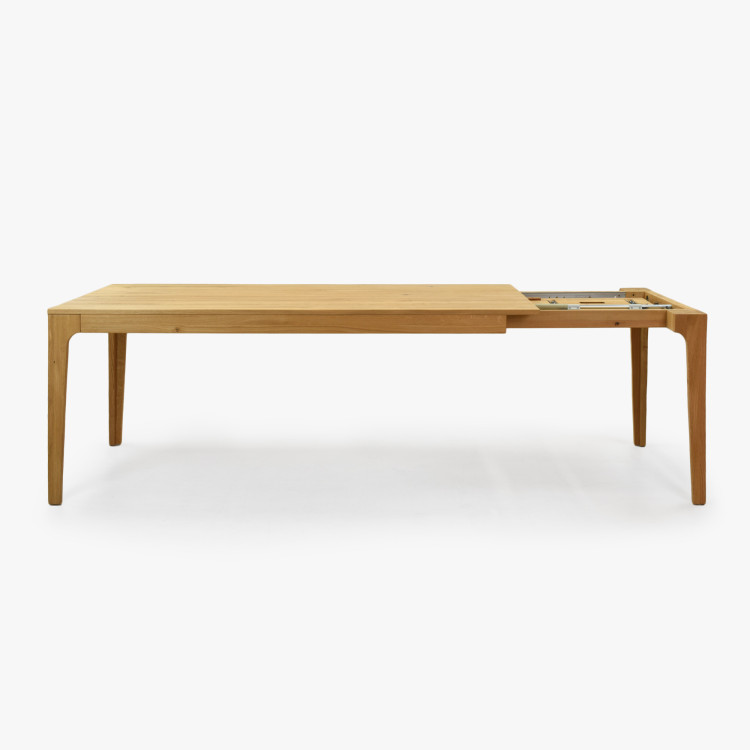 Bővíthető tömörfa asztal - tölgyfa, 180 cm hosszú  - 16