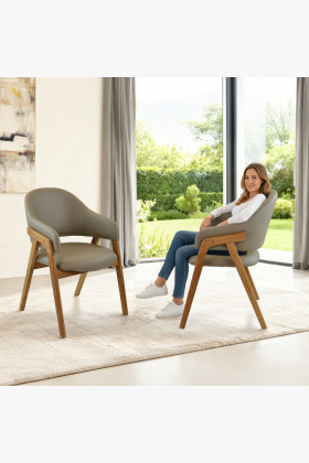 York & Beny étkező szett – elegancia és kényelem masszív tölgyből  - 1 2