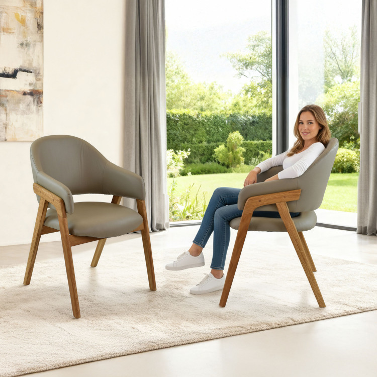 York & Beny étkező szett – elegancia és kényelem masszív tölgyből  - 2