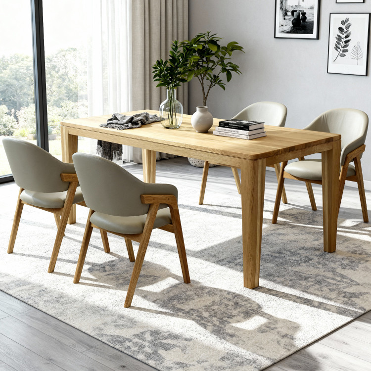 York & Beny étkező szett – elegancia és kényelem masszív tölgyből  - 8