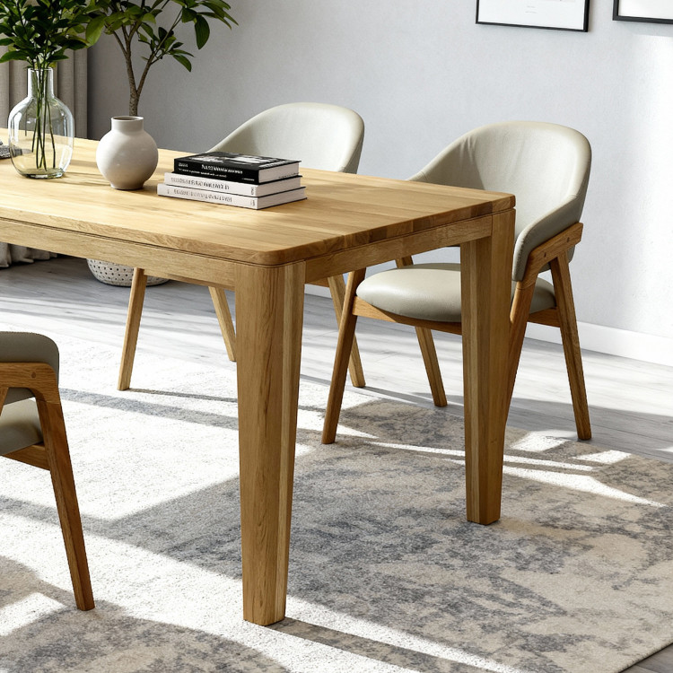 York & Beny étkező szett – elegancia és kényelem masszív tölgyből  - 9