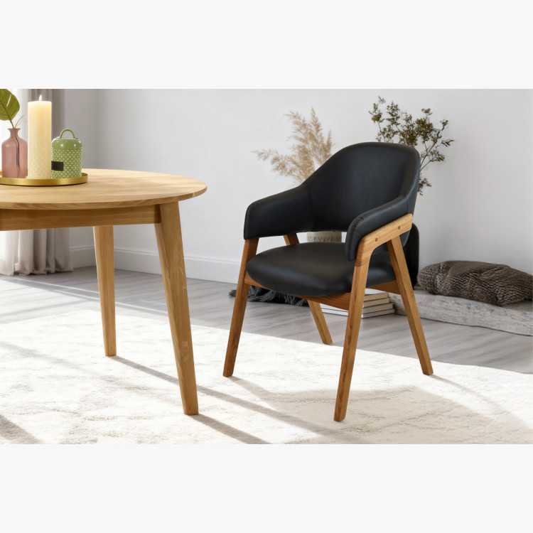 Lucas + Beny tömör tölgyfa étkező garnitúra  - 9