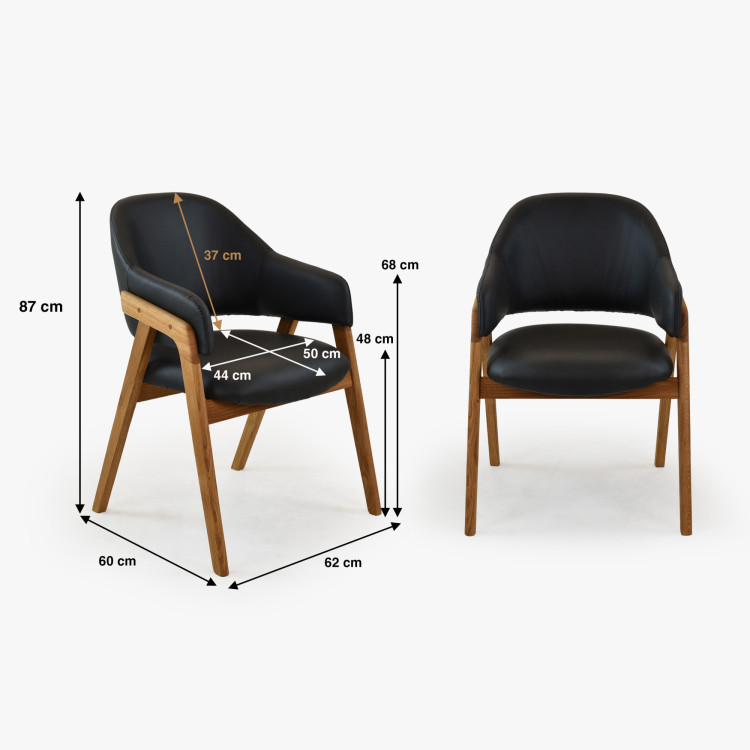 Lucas + Beny tömör tölgyfa étkező garnitúra  - 10