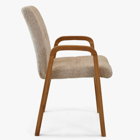 Oslo tölgy étkezőszett 180 × 90 cm Ori székekkel  - 8