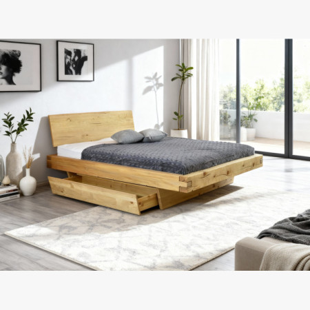 Masszív ágy két személyre, lucfenyő - Matúš 160 x 200 cm  - 22