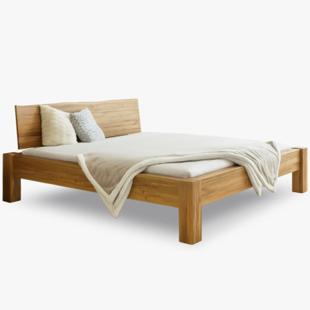 Manó ágy tömör tölgyből, Dunaj 160 x 200 cm  - 4