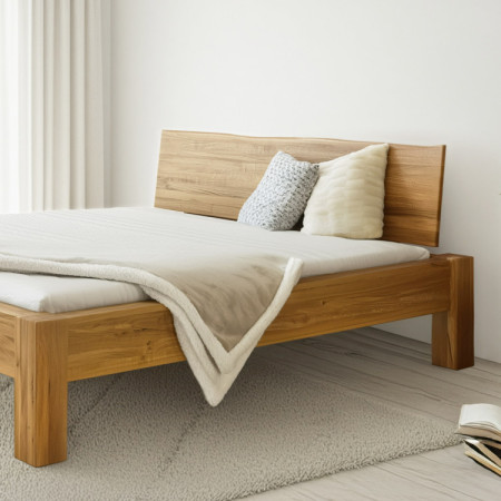 Manó ágy tömör tölgyből, Dunaj 160 x 200 cm  - 5