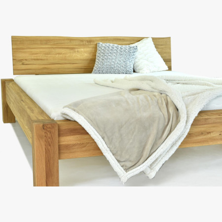 Manó ágy tömör tölgyből, Dunaj 160 x 200 cm  - 9