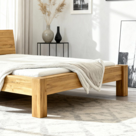 Manó ágy tömör tölgyből, Dunaj 160 x 200 cm  - 16