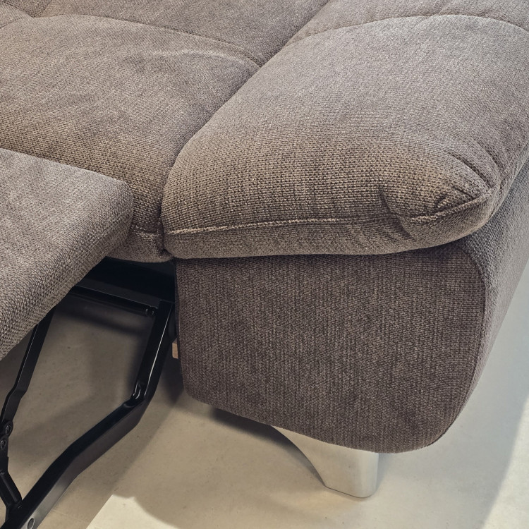 Sarokkanapé ágyazható funkcióval, barna színű, bal oldali sarok  - 8