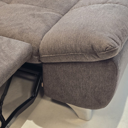 Sarokkanapé ágyazható funkcióval, barna színű, bal oldali sarok  - 8