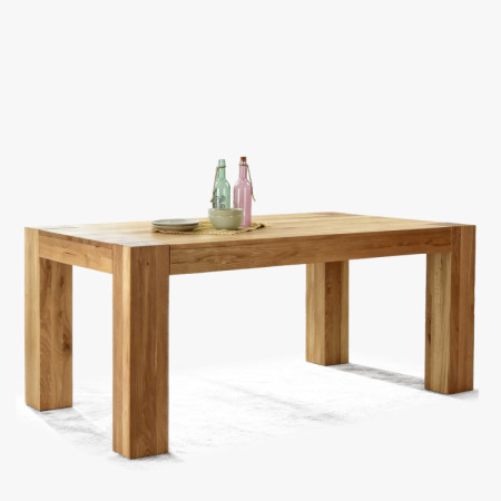 Dubfa étkezőasztal masszív DUB, George 180 x 100 cm  - 2