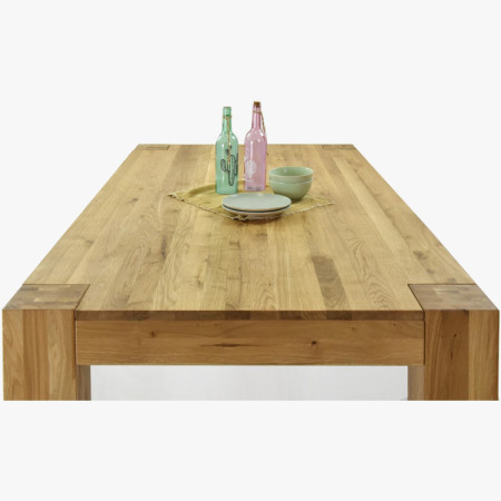 Dubfa étkezőasztal masszív DUB, George 180 x 100 cm  - 6