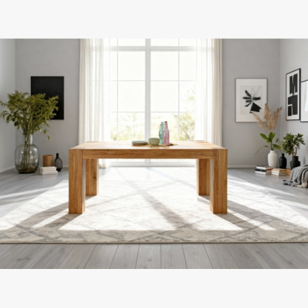 Dubfa étkezőasztal masszív DUB, George 180 x 100 cm  - 8