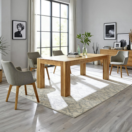 Modern karosszékek kartámlával, asztallal együtt  - 1