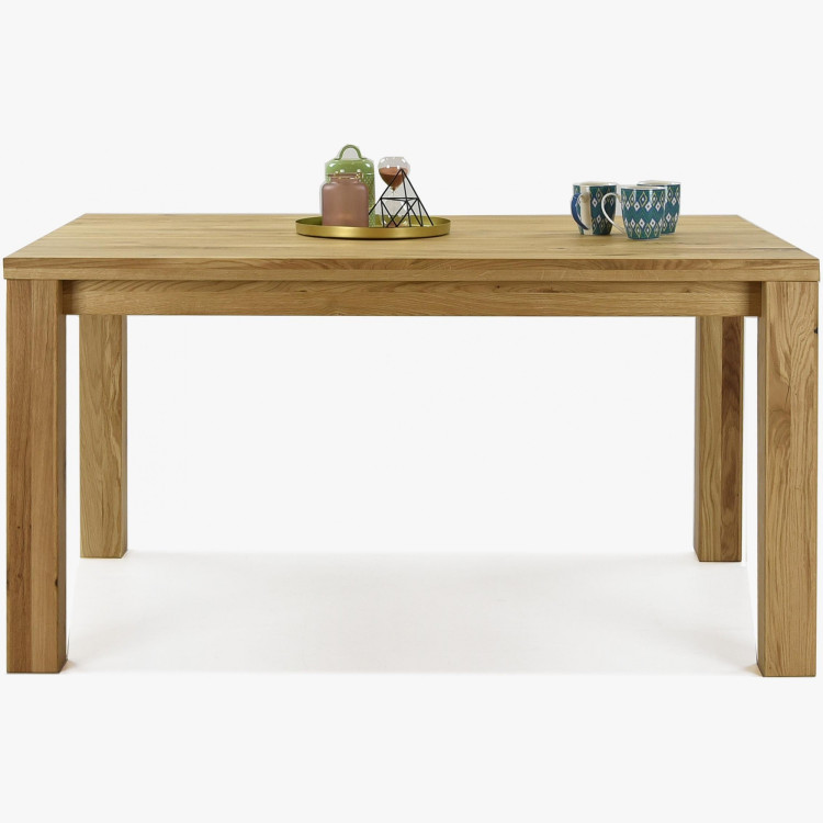 Masszív étkezőasztal tölgy, Bratislava 160 x 90 cm  - 4