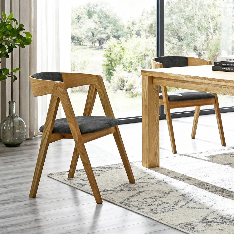 Masszív étkezőasztal tölgy, Bratislava 160 x 90 cm  - 22