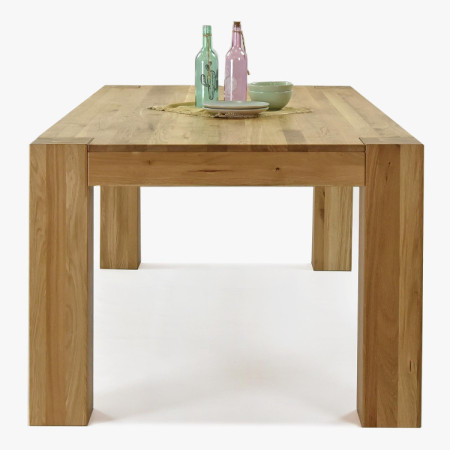 Dubfa étkezőasztal tömör DUB, George 220 x 100 cm  - 10