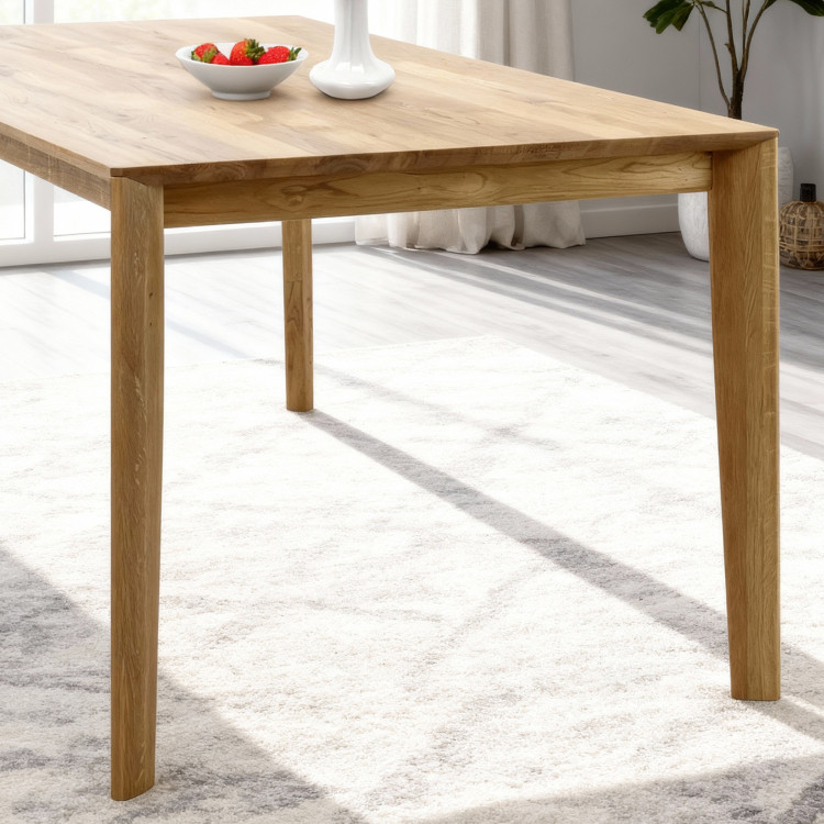 Designos tölgyfa asztal 180 x 90 cm  - 3