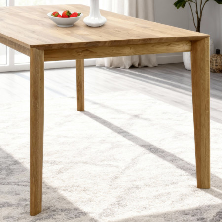 Designos tölgyfa asztal 180 x 90 cm  - 3