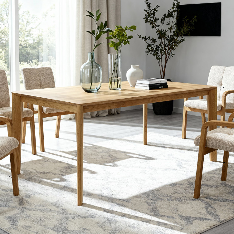 Designos tölgyfa asztal 180 x 90 cm  - 4