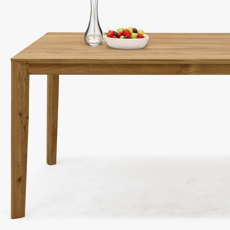 Designos tölgyfa asztal 180 x 90 cm  - 5