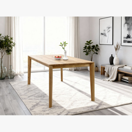 Designos tölgyfa asztal 180 x 90 cm  - 12