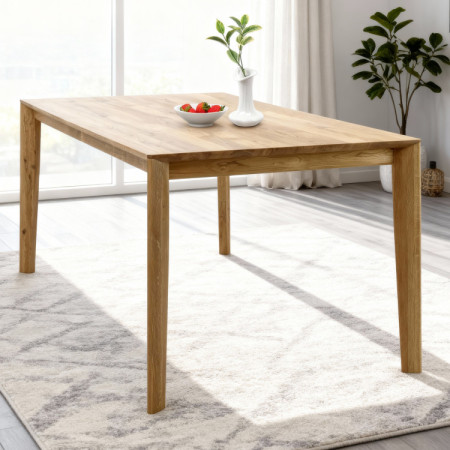 Tölgyfa asztal és 4 db szék összeállítása  - 5