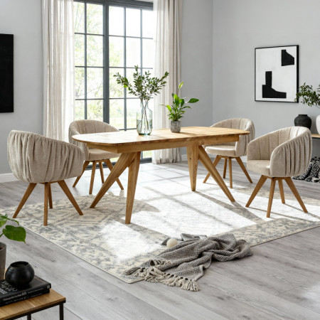 Dubfa karosszék karfával fordítható szürke  - 4