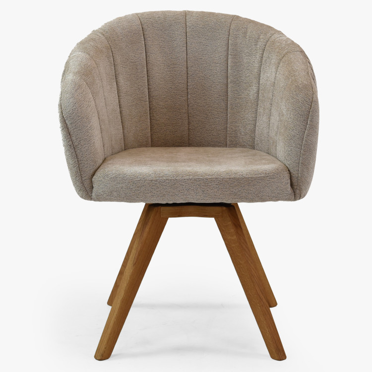 Dubfa karosszék karfával fordítható szürke  - 7