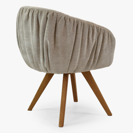 Dubfa karosszék karfával fordítható szürke  - 8