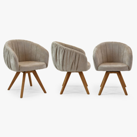 Dubfa karosszék karfával fordítható szürke  - 11