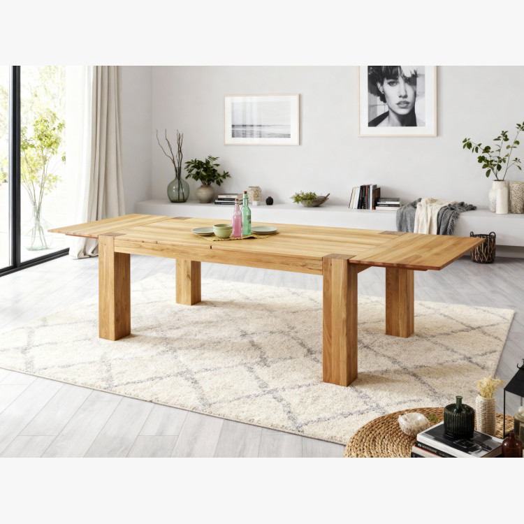 Modern étkező garnitúra tömör fából  - 3