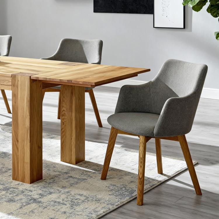 Modern étkező garnitúra tömör fából  - 5