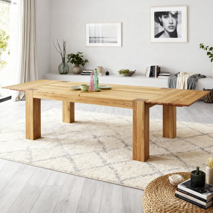 Modern étkező garnitúra tömör fából  - 6